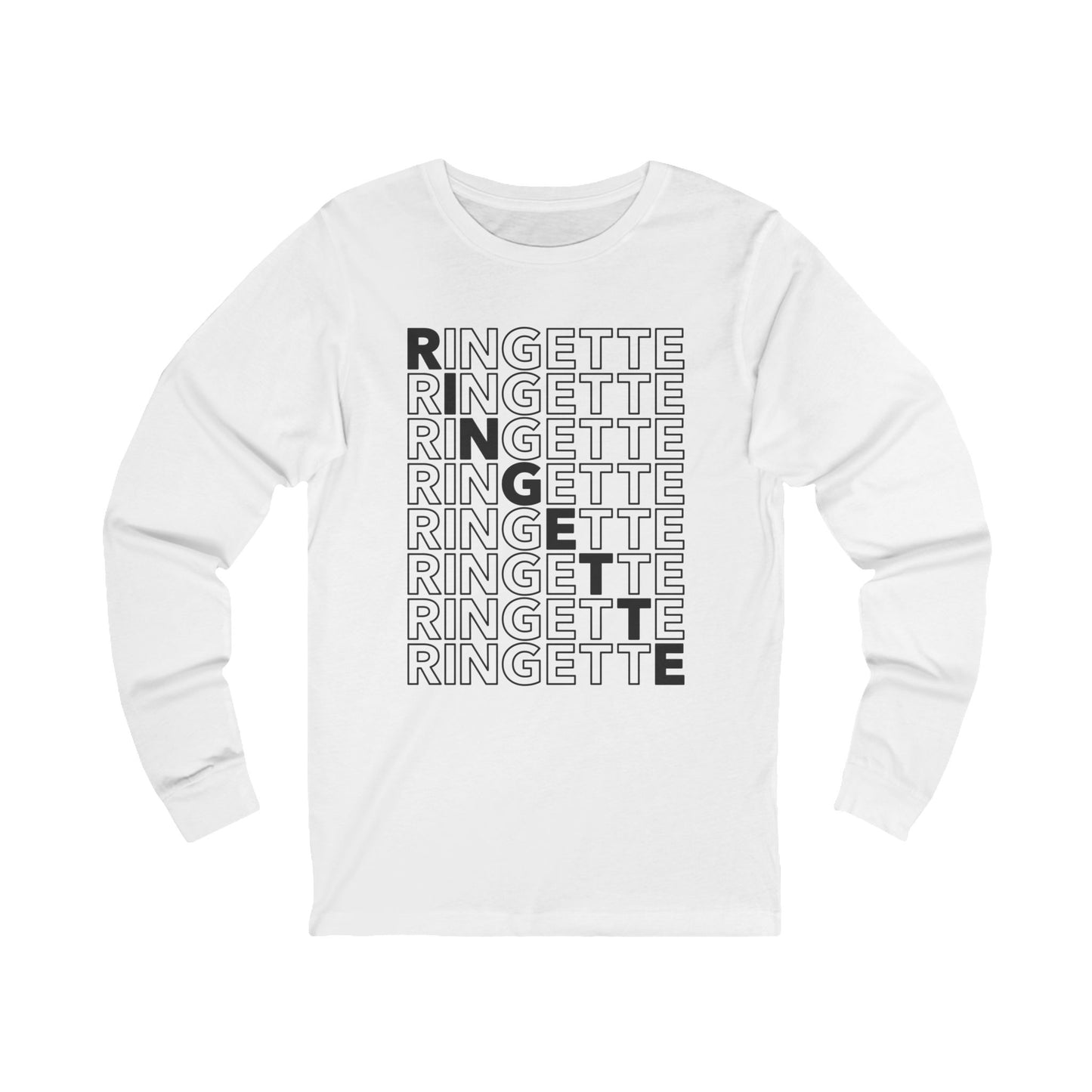 Ringette on Repeat - Adult Long Sleeve