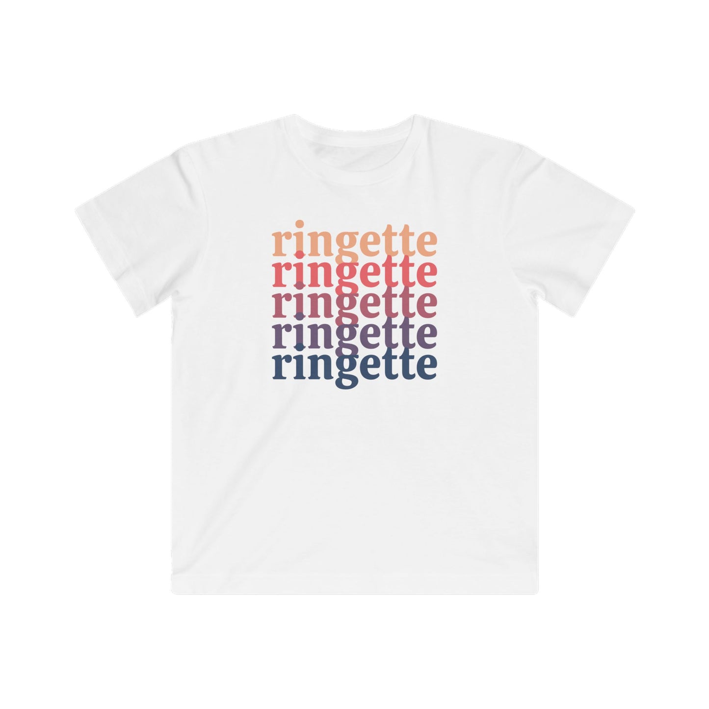 Ringette Sunset Palette - Youth Tee