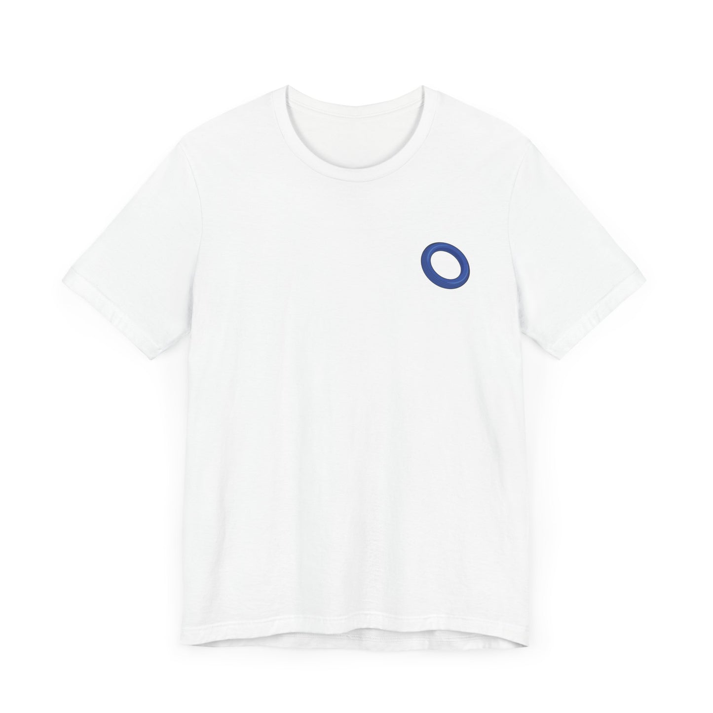 Ring in My Heart Ringette Adult White T-Shirt