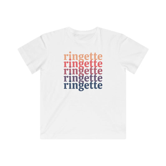 Ringette Sunset Palette - Youth Tee