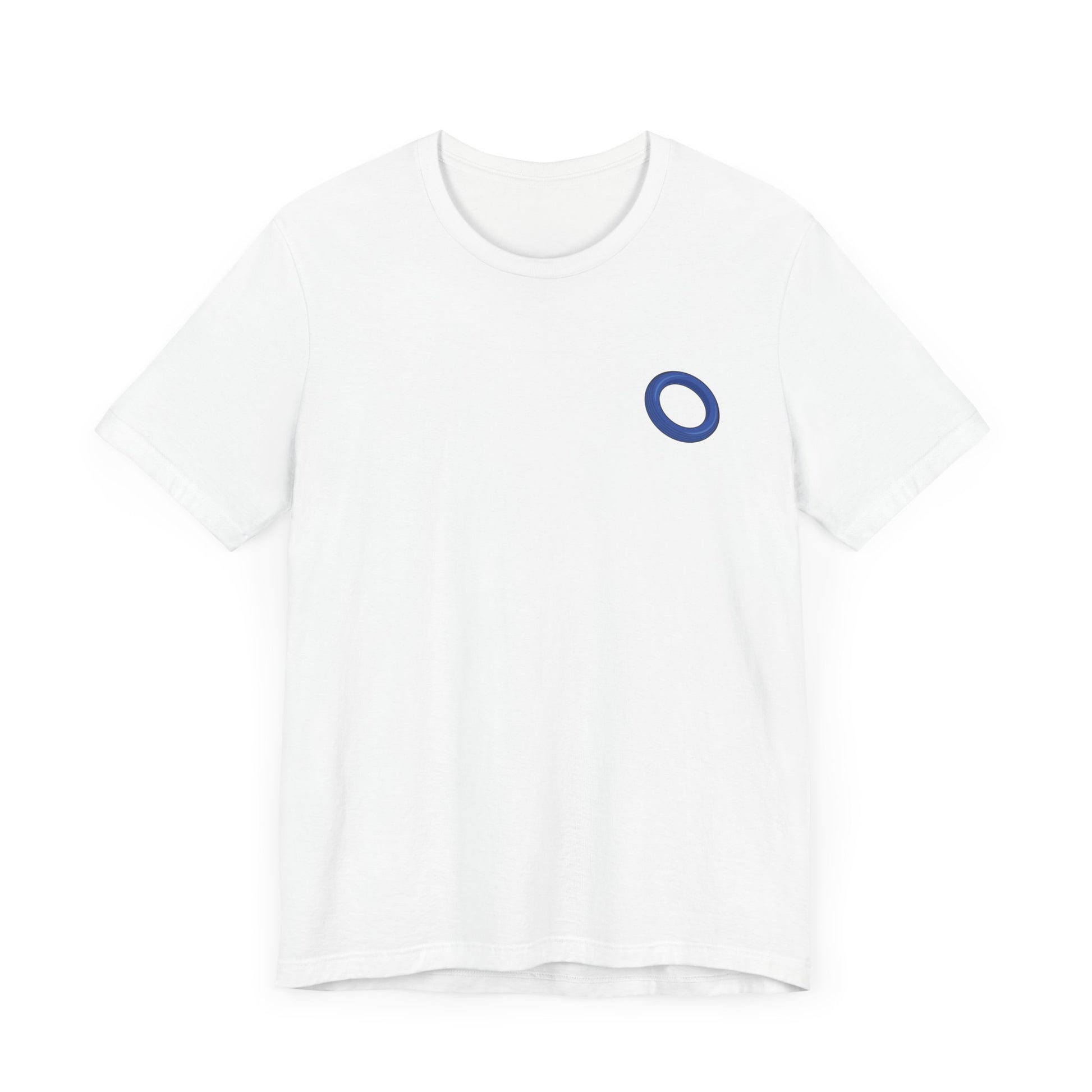 Ring in My Heart Ringette Adult White T-Shirt