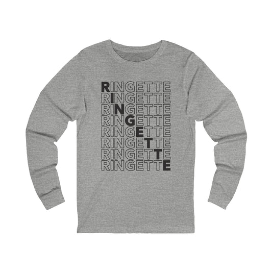 Ringette on Repeat - Adult Long Sleeve